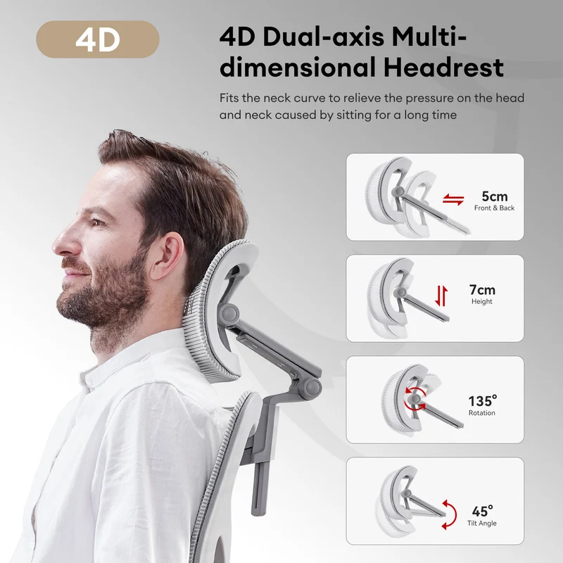 MUSSO X700 GlideTrack Ergonomic Office Chair