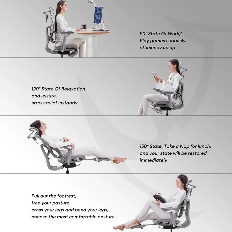 MUSSO X700 GlideTrack Ergonomic Office Chair
