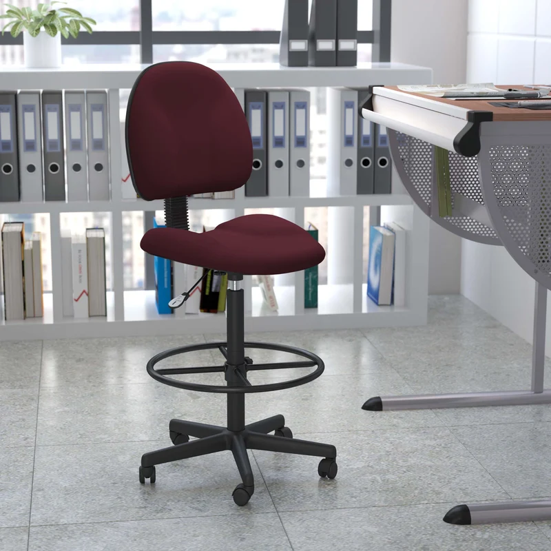 Two Cylinder Drafting Chair (Cylinders: 22.5"-27"H or 26"-30.5"H)