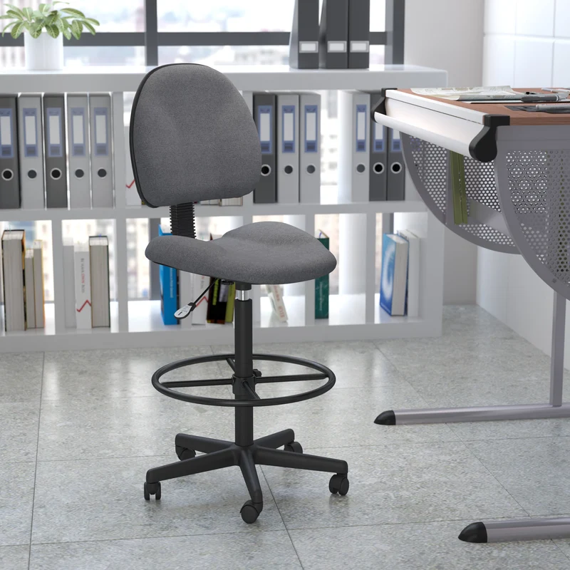 Two Cylinder Drafting Chair (Cylinders: 22.5"-27"H or 26"-30.5"H)