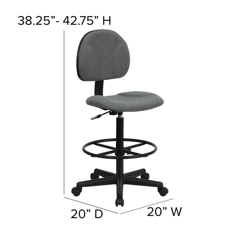 Two Cylinder Drafting Chair (Cylinders: 22.5"-27"H or 26"-30.5"H)