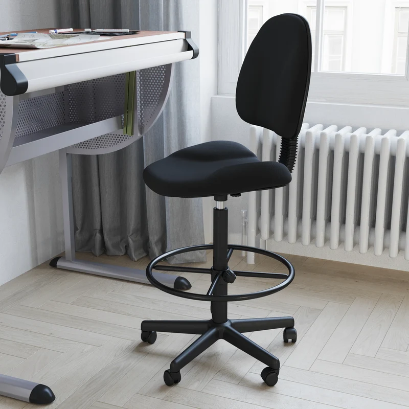 Two Cylinder Drafting Chair (Cylinders: 22.5"-27"H or 26"-30.5"H)