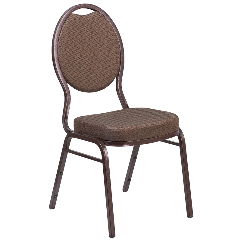 Teardrop Back Stacking Banquet Dining Chair
