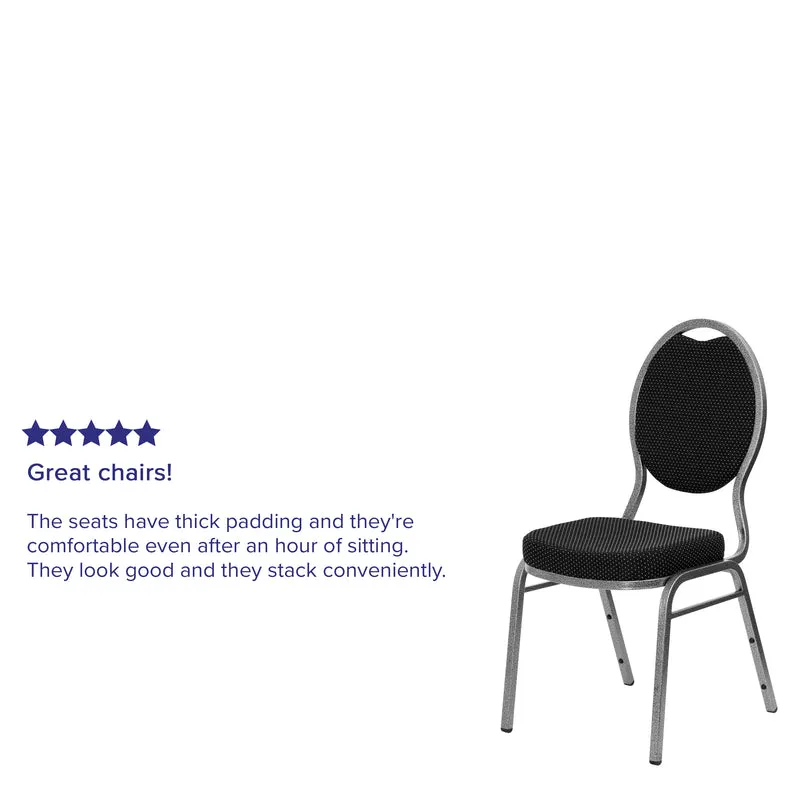 Teardrop Back Stacking Banquet Dining Chair