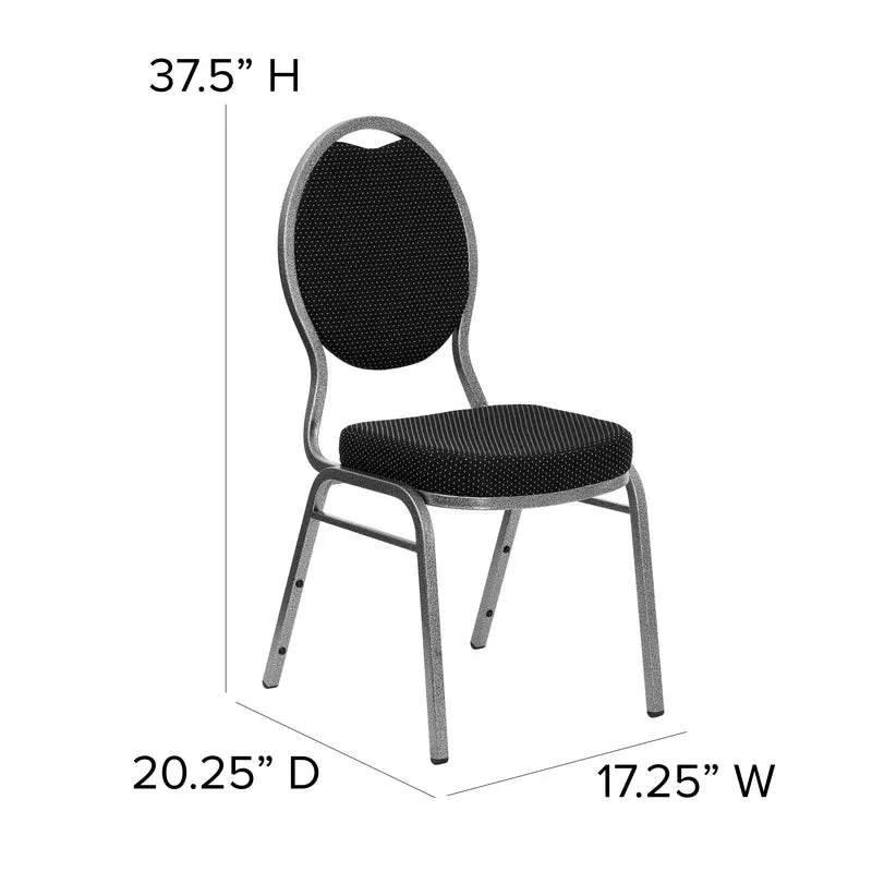 Teardrop Back Stacking Banquet Dining Chair