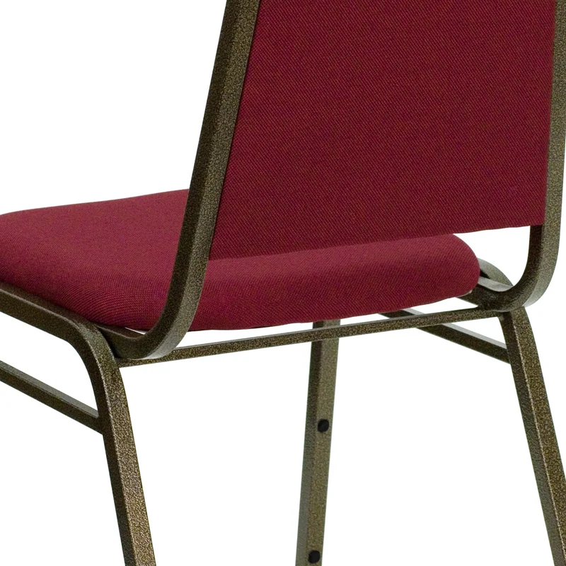 Trapezoidal Back Stacking Banquet Dining Chair - 1.5" Thick Seat