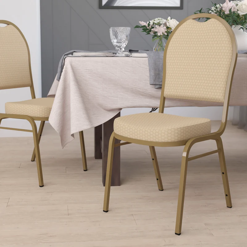 Dome Back Stacking Banquet Dining Chair