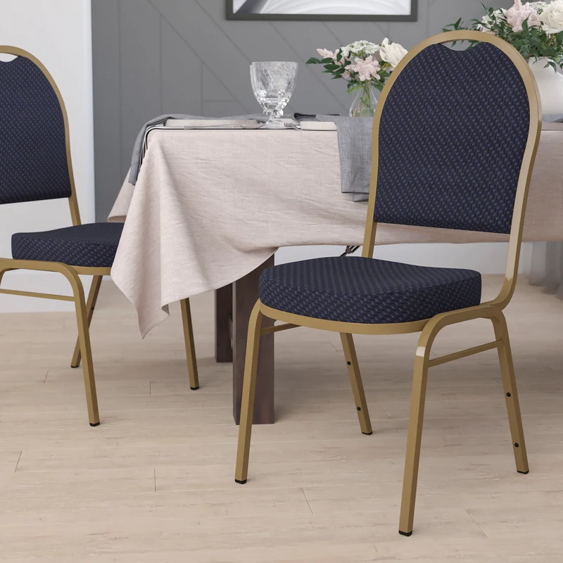 Dome Back Stacking Banquet Dining Chair