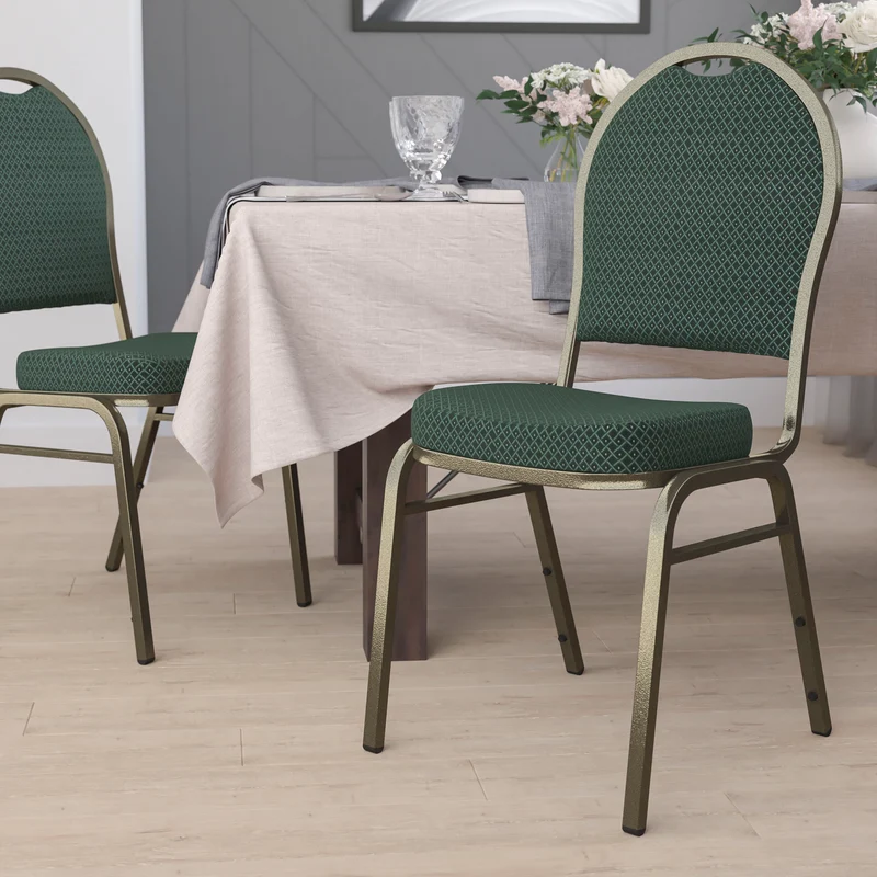 Dome Back Stacking Banquet Dining Chair