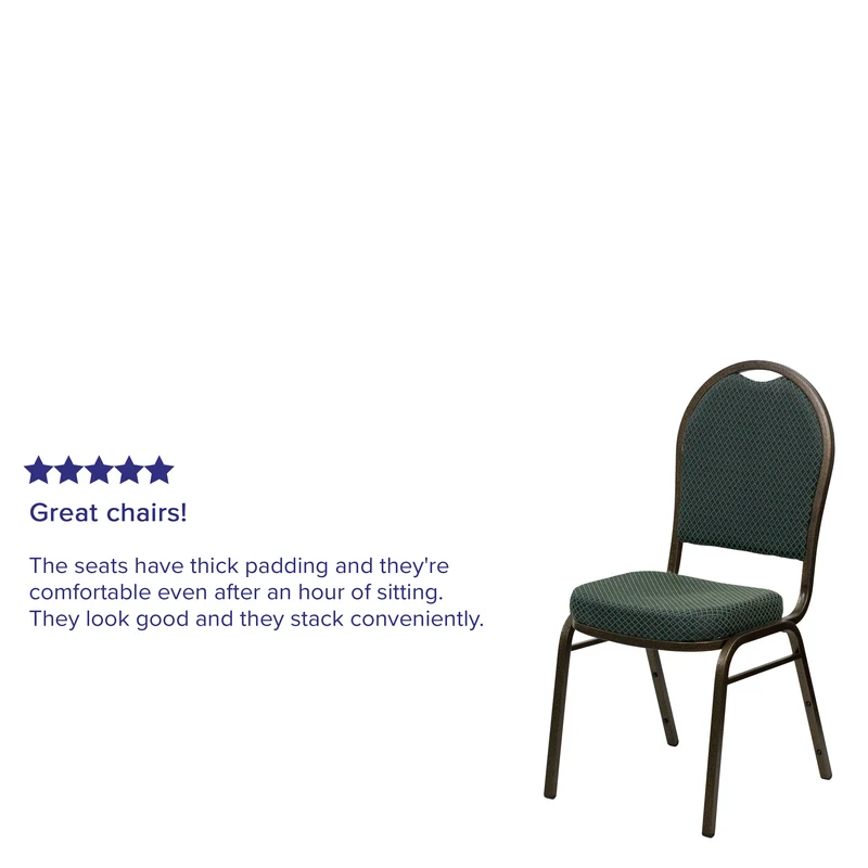 Dome Back Stacking Banquet Dining Chair
