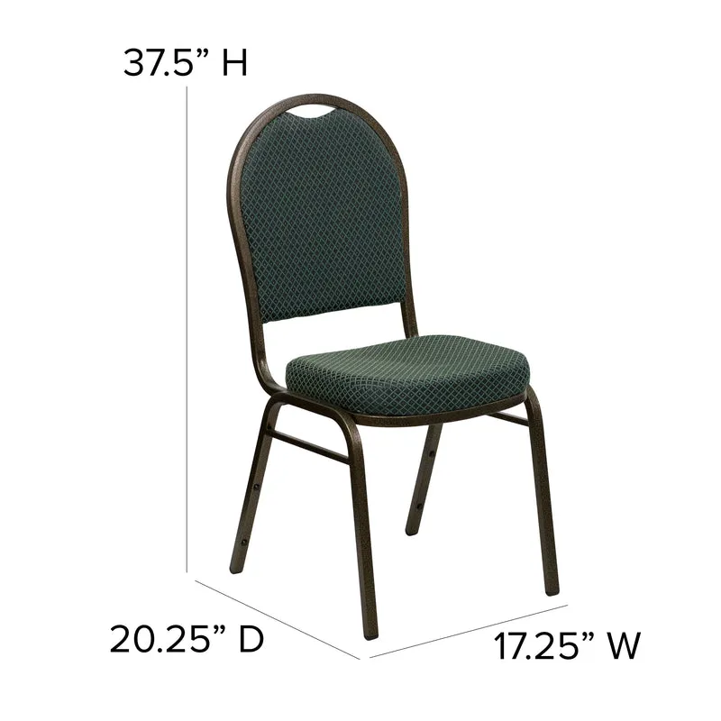 Dome Back Stacking Banquet Dining Chair