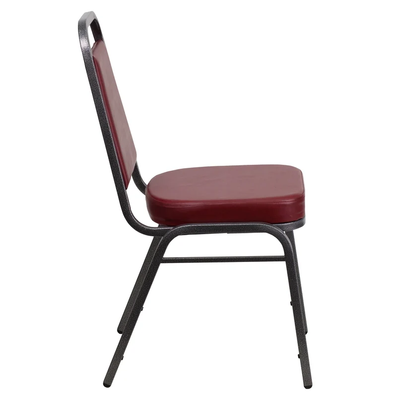 Trapezoidal Back Stacking Banquet Dining Chair - 2.5" Thick Seat