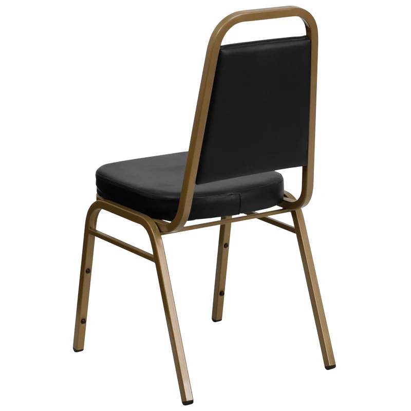Trapezoidal Back Stacking Banquet Dining Chair - 2.5" Thick Seat