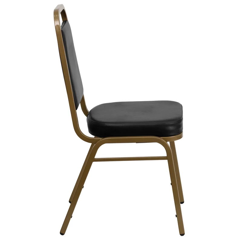 Trapezoidal Back Stacking Banquet Dining Chair - 2.5" Thick Seat