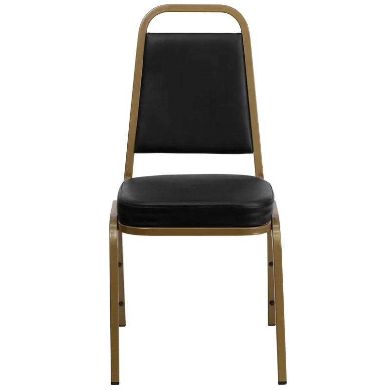 Trapezoidal Back Stacking Banquet Dining Chair - 2.5" Thick Seat