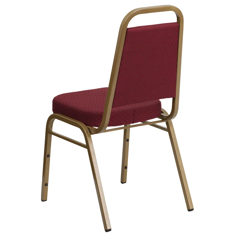 Trapezoidal Back Stacking Banquet Dining Chair - 2.5" Thick Seat