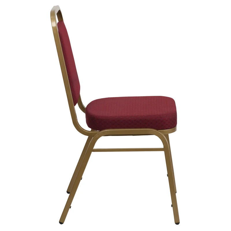 Trapezoidal Back Stacking Banquet Dining Chair - 2.5" Thick Seat