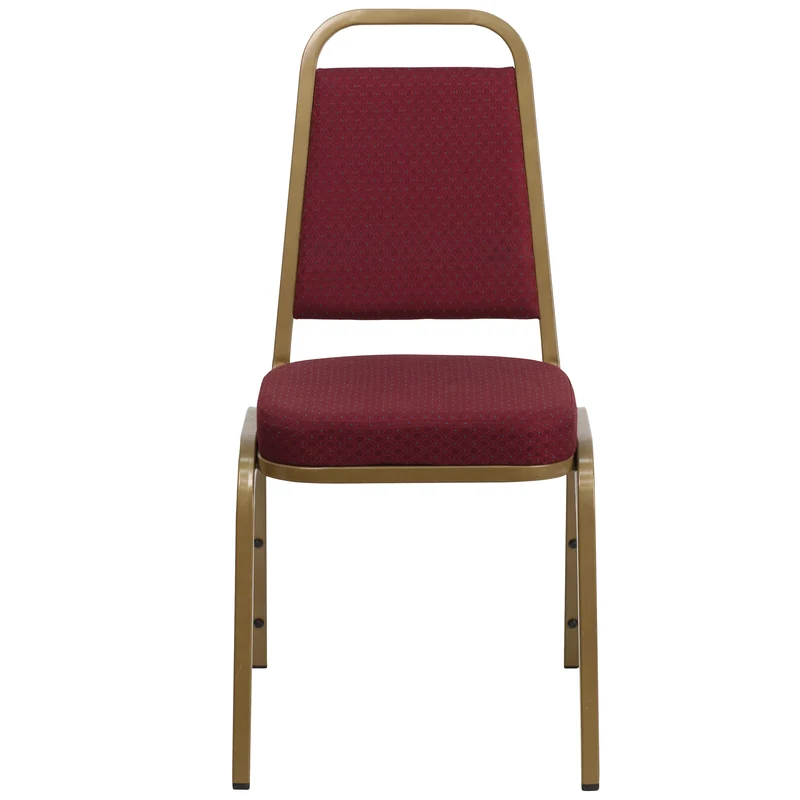 Trapezoidal Back Stacking Banquet Dining Chair - 2.5" Thick Seat