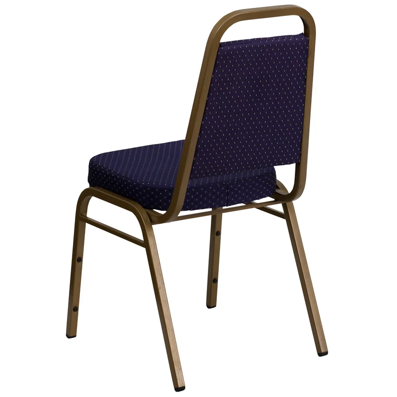 Trapezoidal Back Stacking Banquet Dining Chair - 2.5" Thick Seat