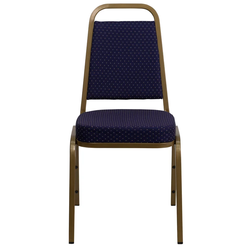 Trapezoidal Back Stacking Banquet Dining Chair - 2.5" Thick Seat