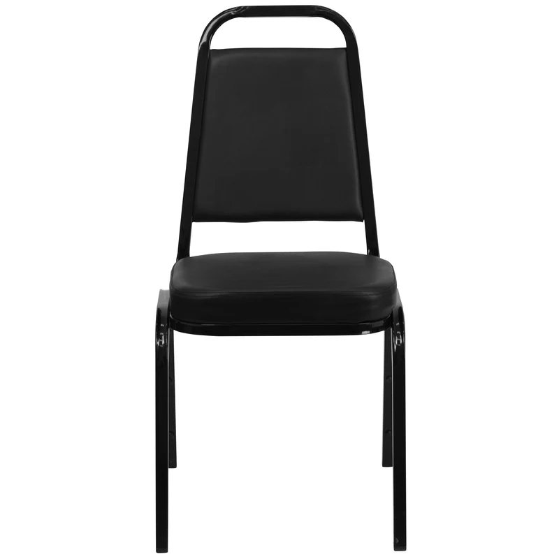 Trapezoidal Back Stacking Banquet Dining Chair - 2.5" Thick Seat
