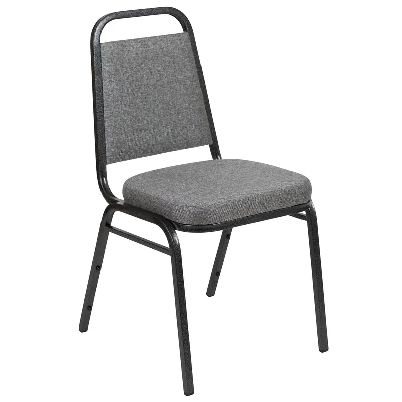 Trapezoidal Back Stacking Banquet Dining Chair - 2.5" Thick Seat