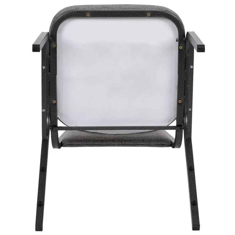 Trapezoidal Back Stacking Banquet Dining Chair - 2.5" Thick Seat
