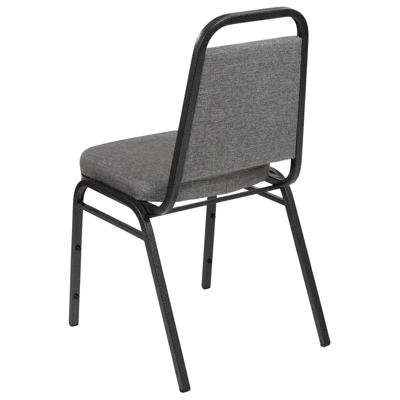Trapezoidal Back Stacking Banquet Dining Chair - 2.5" Thick Seat