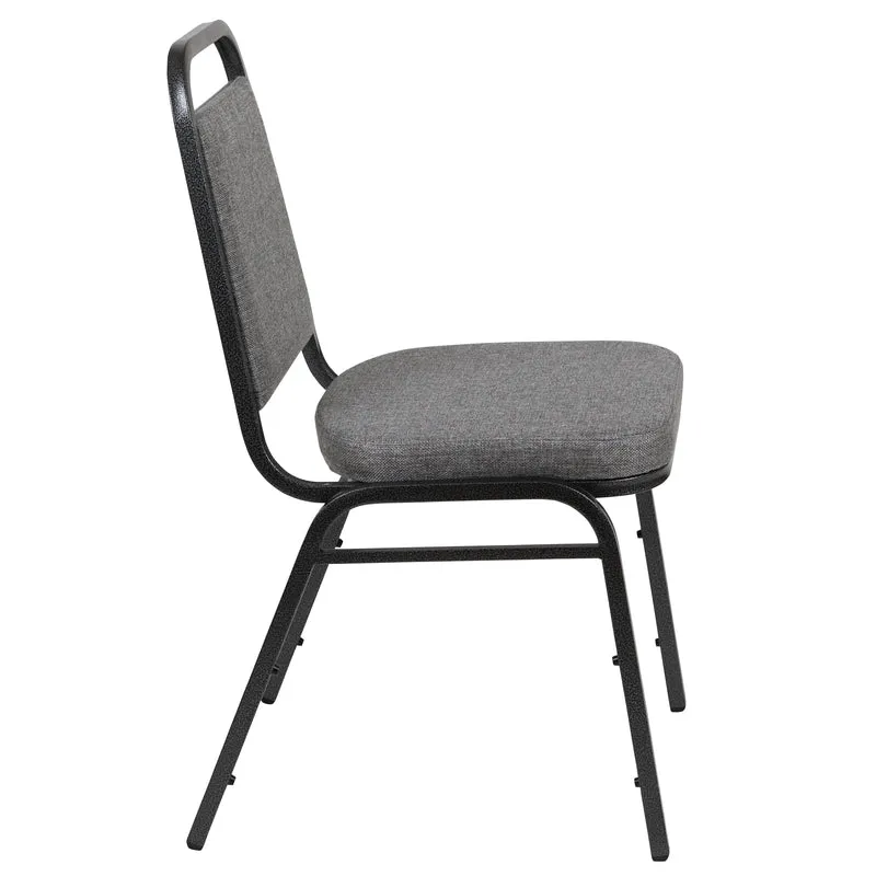 Trapezoidal Back Stacking Banquet Dining Chair - 2.5" Thick Seat