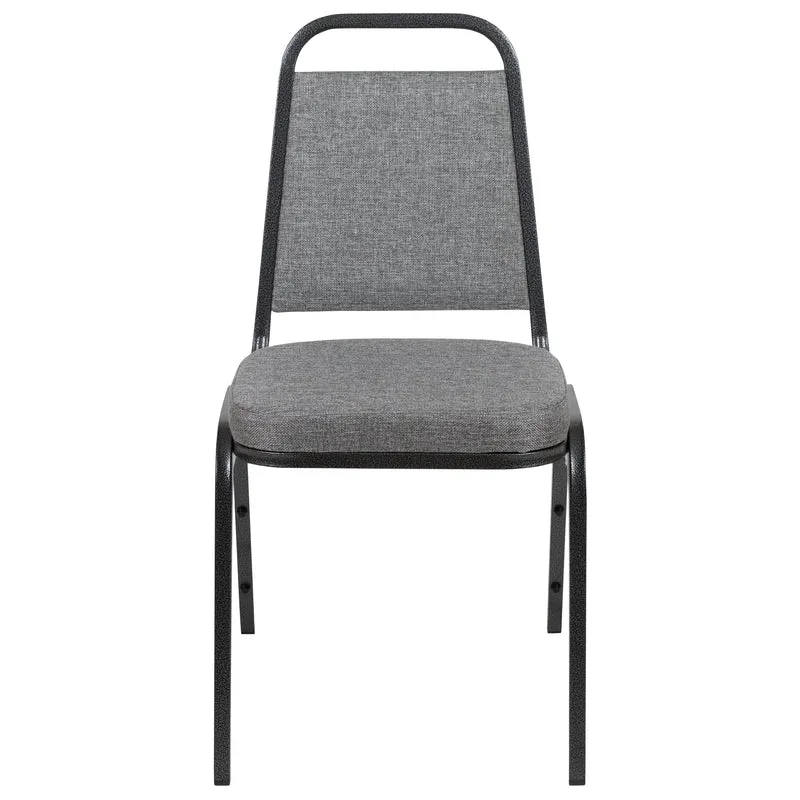 Trapezoidal Back Stacking Banquet Dining Chair - 2.5" Thick Seat