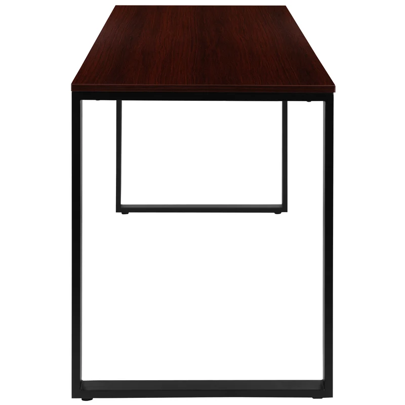 Modern Commercial Grade Desk Industrial Style Computer Desk Sturdy Home Office Desk - 55" Length