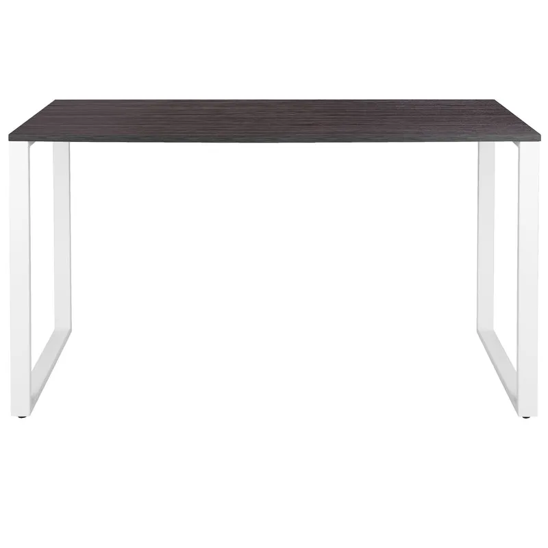 Modern Commercial Grade Desk Industrial Style Computer Desk Sturdy Home Office Desk - 55" Length