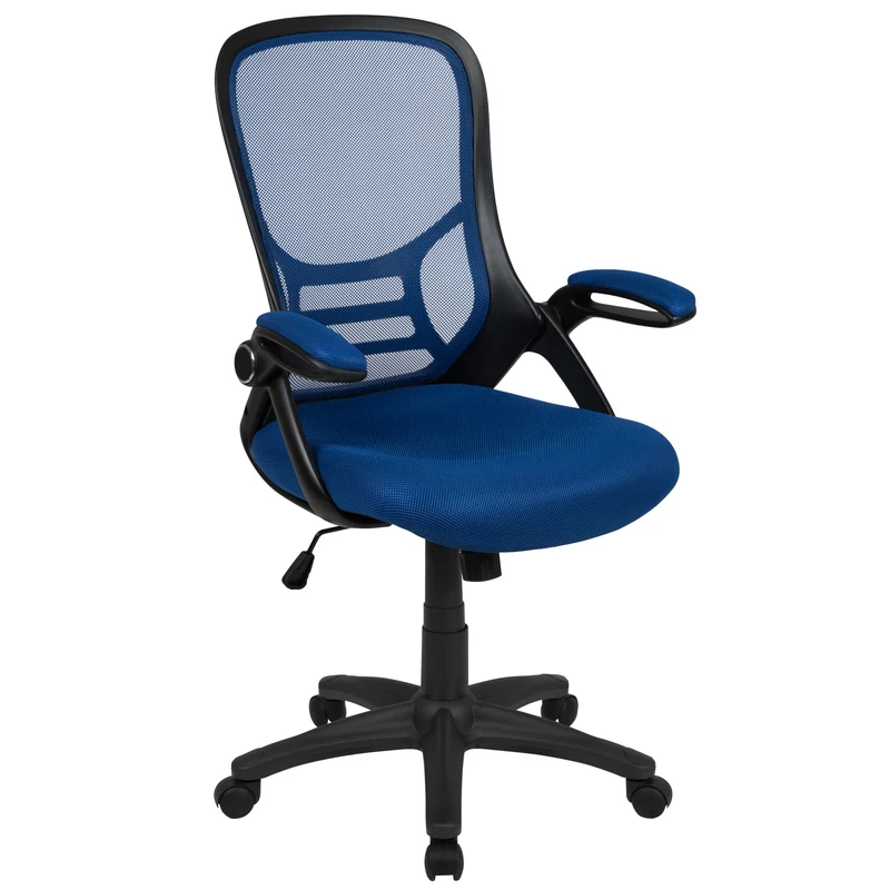 High Back Mesh Ergonomic Office Chair with Flip-up Arms
