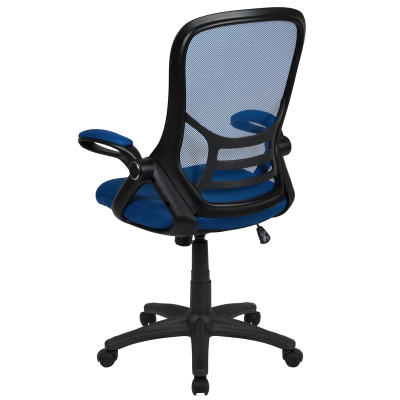 High Back Mesh Ergonomic Office Chair with Flip-up Arms