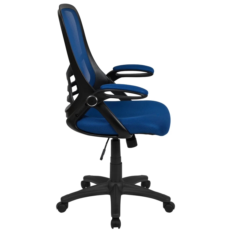 High Back Mesh Ergonomic Office Chair with Flip-up Arms