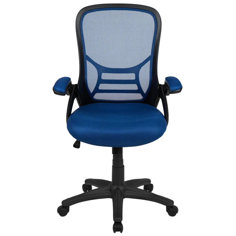 High Back Mesh Ergonomic Office Chair with Flip-up Arms