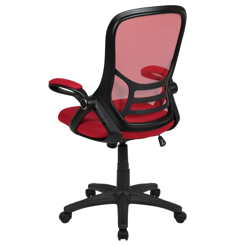 High Back Mesh Ergonomic Office Chair with Flip-up Arms