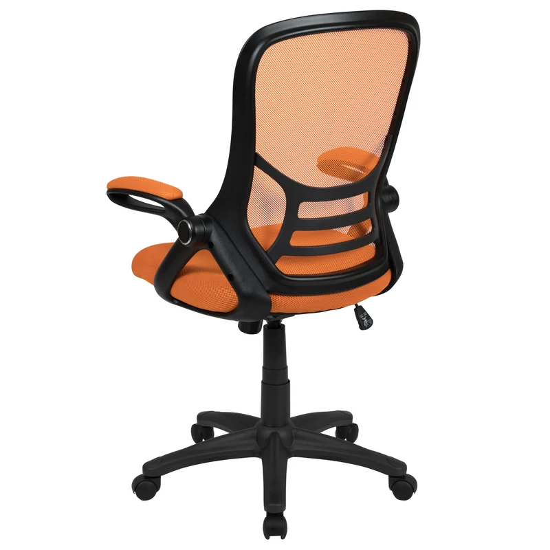 High Back Mesh Ergonomic Office Chair with Flip-up Arms