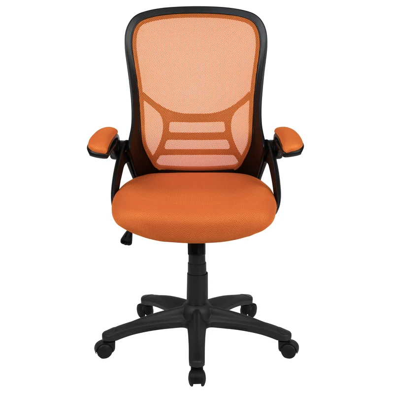 High Back Mesh Ergonomic Office Chair with Flip-up Arms