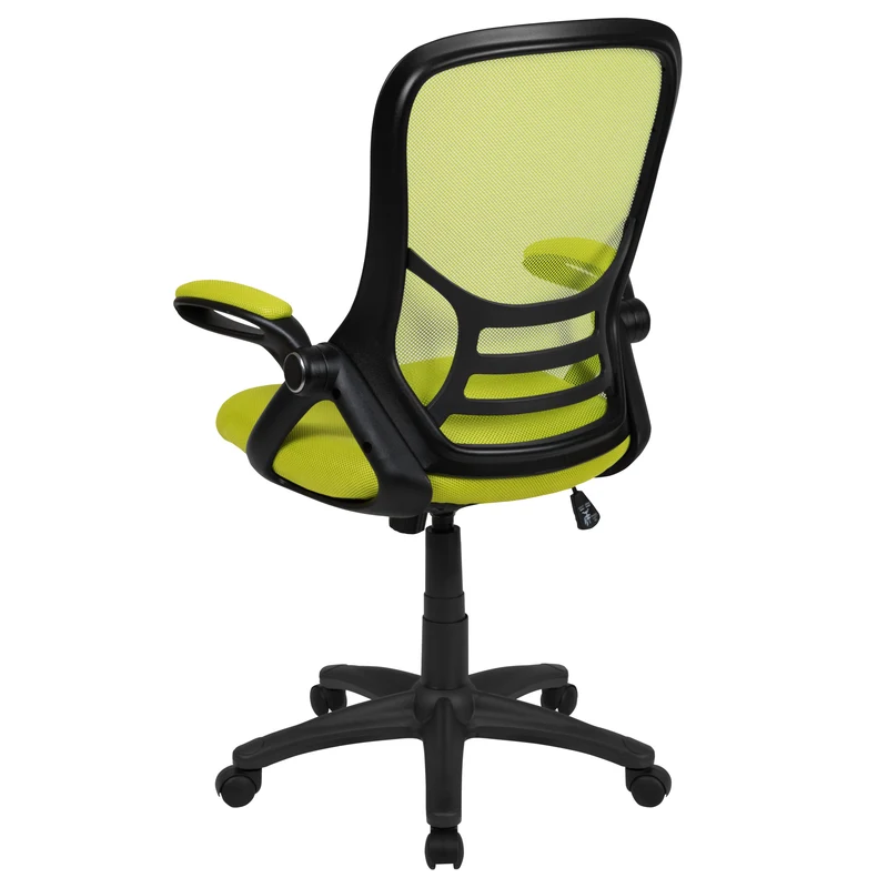 High Back Mesh Ergonomic Office Chair with Flip-up Arms