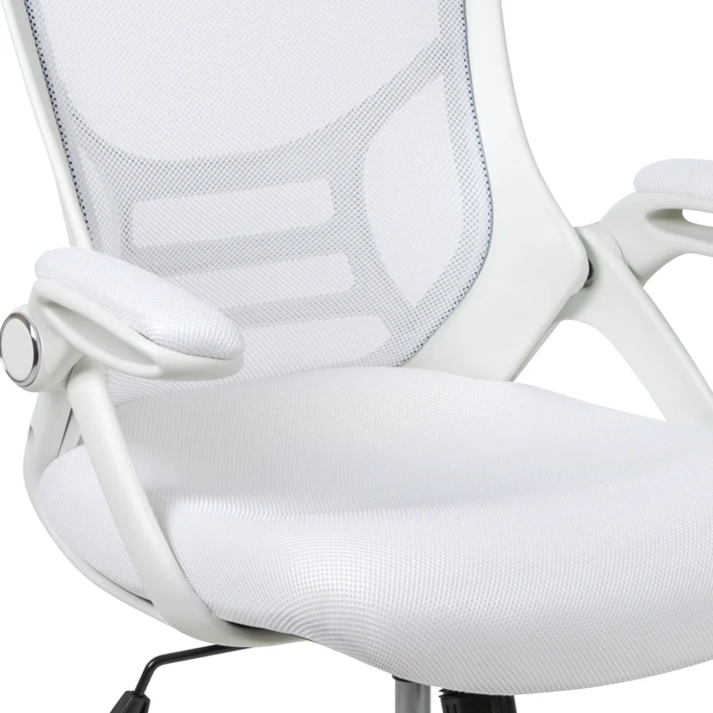 High Back Mesh Ergonomic Office Chair with Flip-up Arms