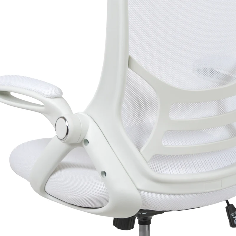 High Back Mesh Ergonomic Office Chair with Flip-up Arms