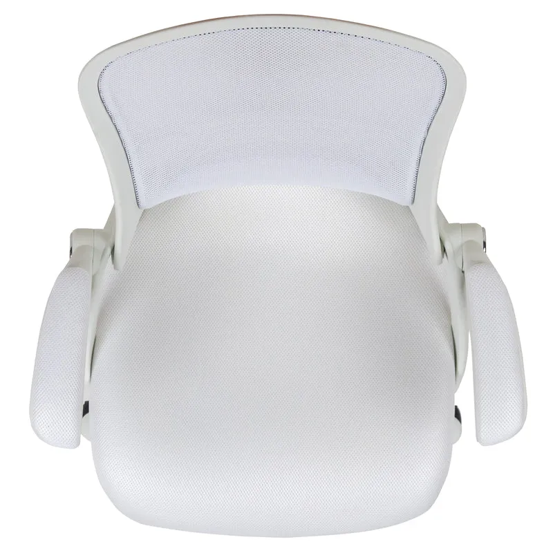 High Back Mesh Ergonomic Office Chair with Flip-up Arms