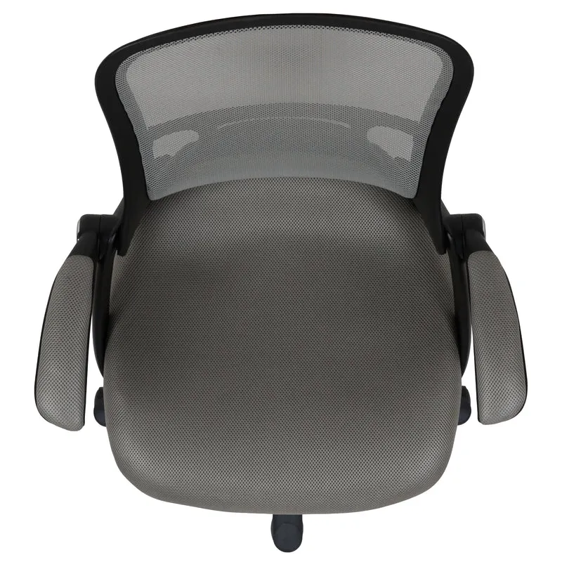 High Back Mesh Ergonomic Office Chair with Flip-up Arms
