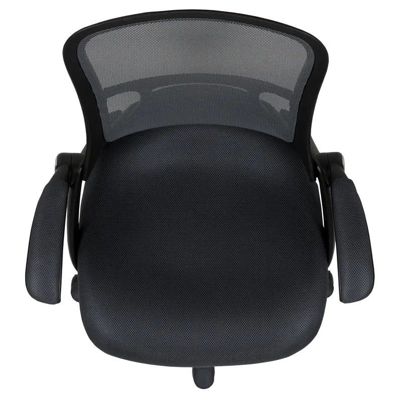 High Back Mesh Ergonomic Office Chair with Flip-up Arms