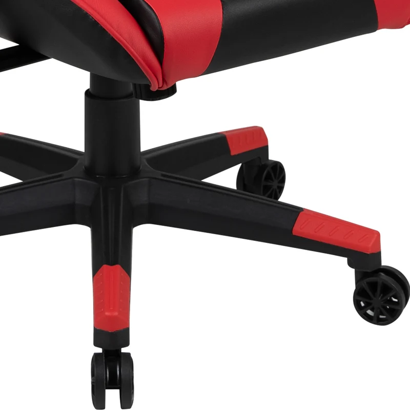 BlackArc Gaming Desk & Chair Set - Cup Holder, Headphone Hook, and Monitor Stand