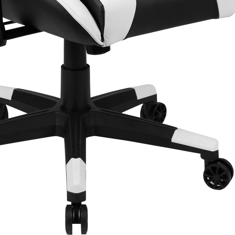 BlackArc Gaming Desk & Chair Set - Cup Holder, Headphone Hook, and Monitor Stand