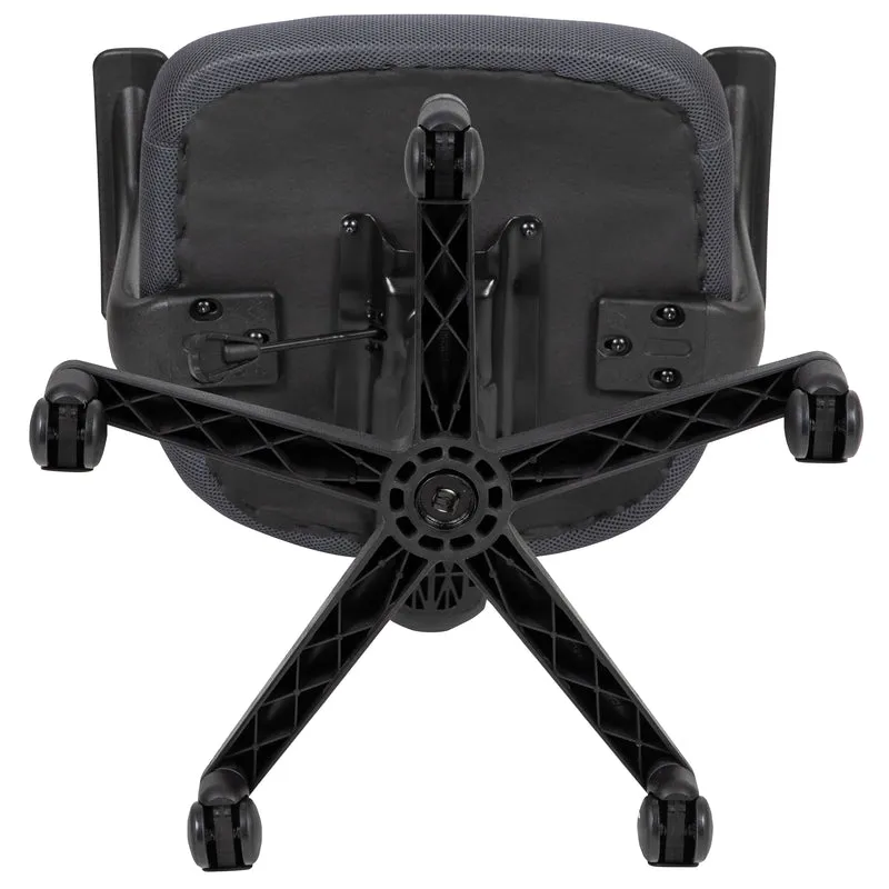 Mid-Back Mesh Swivel Ergonomic Task Office Chair - Arms, BIFMA Certified