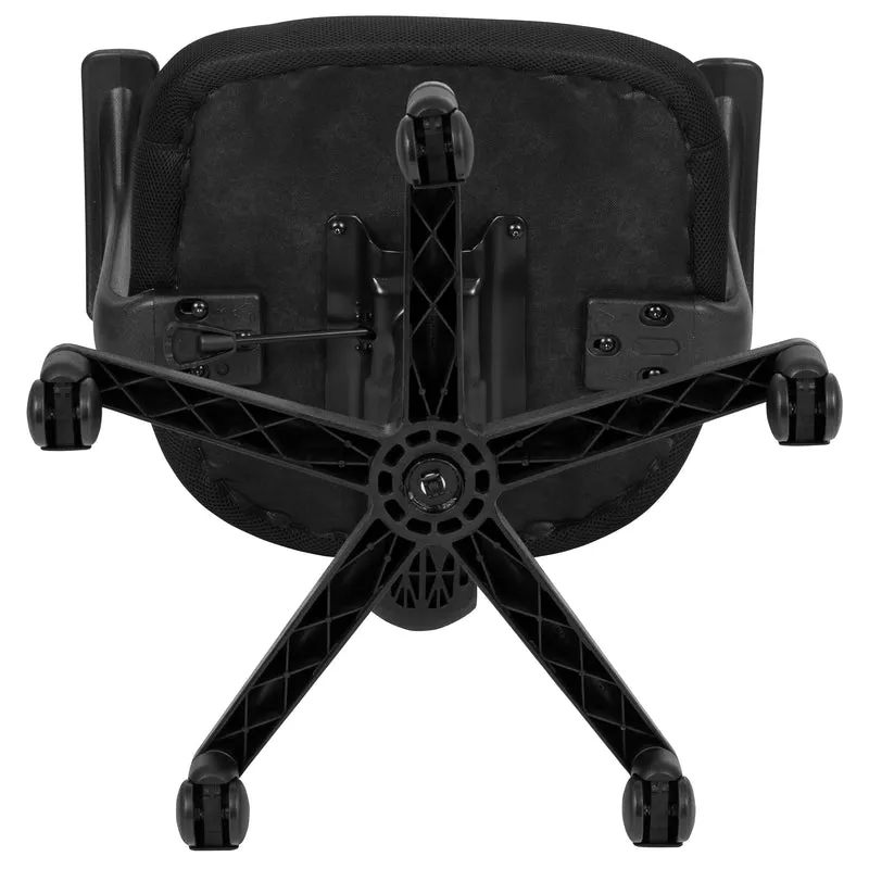 Mid-Back Mesh Swivel Ergonomic Task Office Chair - Arms, BIFMA Certified