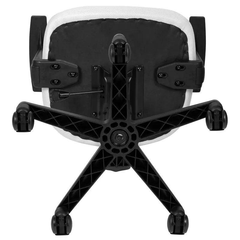 Pivot Back Mesh Swivel Task Office Chair with Arms, BIFMA Certified